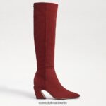 Sam Edelman kniehoher Stiefel von Sulema Frauen Ziegel-Wildleder Schuhwerk 2P8JNV883 - Image 2