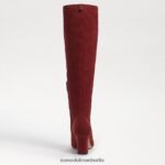 Sam Edelman kniehoher Stiefel von Sulema Frauen Ziegel-Wildleder Schuhwerk 2P8JNV883 - Image 5