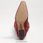 Sam Edelman kniehoher Stiefel von Sulema Frauen Ziegel-Wildleder Schuhwerk 2P8JNV883 - Image 6