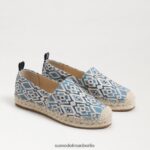 Sam Edelman Krista Espadrille Frauen Blau-Multi Schuhwerk 2P8JNV276