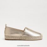 Sam Edelman Krista Espadrille Frauen Gold Blatt Schuhwerk 2P8JNV278 - Image 2