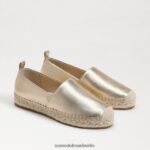 Sam Edelman Krista Espadrille Frauen Gold Blatt Schuhwerk 2P8JNV278