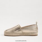 Sam Edelman Krista Espadrille Frauen Gold Blatt Schuhwerk 2P8JNV278 - Image 4