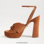 Sam Edelman Kristen-Plateau-Absatz Frauen Grenzbraun Schuhwerk 2P8JNV820 - Image 4