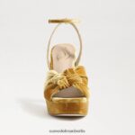 Sam Edelman Kristen-Plateau-Absatz Frauen Safransamt Schuhwerk 2P8JNV816 - Image 3