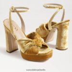 Sam Edelman Kristen-Plateau-Absatz Frauen Safransamt Schuhwerk 2P8JNV816 - Image 7