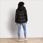Sam Edelman kurze, weiche Daunenjacke Frauen Schwarz Bekleidung 2P8JNV1130 - Image 4