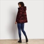 Sam Edelman kurze, weiche Daunenjacke Frauen Ziegel Bekleidung 2P8JNV1129 - Image 4
