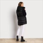 Sam Edelman Kurze, weiche Daunenweste Frauen Schwarz Bekleidung 2P8JNV1147 - Image 4