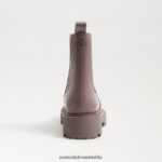 Sam Edelman Laguna Chelsea-Stiefel Frauen Chinchilla Schuhwerk 2P8JNV462 - Image 5
