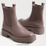 Sam Edelman Laguna Chelsea-Stiefel Frauen Chinchilla Schuhwerk 2P8JNV462 - Image 7