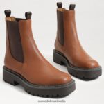 Sam Edelman Laguna Chelsea-Stiefel Frauen gelbbraun Schuhwerk 2P8JNV461 - Image 7