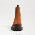 Sam Edelman Laguna Chelsea-Stiefel Frauen Grenzbraun Schuhwerk 2P8JNV463 - Image 3