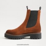 Sam Edelman Laguna Chelsea-Stiefel Frauen Grenzbraun Schuhwerk 2P8JNV463 - Image 4