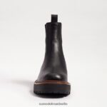 Sam Edelman Laguna Chelsea-Stiefel Frauen schwarzes Leder Schuhwerk 2P8JNV459 - Image 3