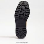 Sam Edelman Laguna Chelsea-Stiefel Frauen Sesamleder Schuhwerk 2P8JNV460 - Image 6
