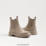Sam Edelman Laguna Chelsea-Stiefel Kinder Chai Latte Schuhwerk 2P8JNV973 - Image 7