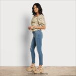 Sam Edelman Langarm-Wiesenoberteil Frauen Gelb Bekleidung 2P8JNV1172 - Image 2