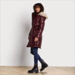 Sam Edelman langer Kugelfisch Frauen Bordeaux Bekleidung 2P8JNV1135 - Image 2