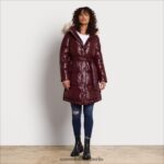 Sam Edelman langer Kugelfisch Frauen Bordeaux Bekleidung 2P8JNV1135