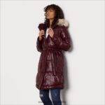 Sam Edelman langer Kugelfisch Frauen Bordeaux Bekleidung 2P8JNV1135 - Image 3
