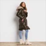 Sam Edelman langer Kugelfisch Frauen toskanische Olive Bekleidung 2P8JNV1136 - Image 2