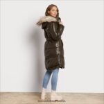 Sam Edelman langer Kugelfisch Frauen toskanische Olive Bekleidung 2P8JNV1136 - Image 4