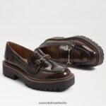 Sam Edelman Laurs Loafer mit Stollensohle Frauen Kastanie Schuhwerk 2P8JNV426 - Image 7