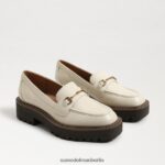 Sam Edelman Laurs Loafer mit Stollensohle Frauen modernes Elfenbein Schuhwerk 2P8JNV427