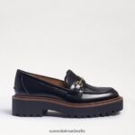 Sam Edelman Laurs Loafer mit Stollensohle Frauen schwarze glänzende Box Schuhwerk 2P8JNV428 - Image 2