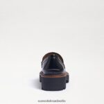 Sam Edelman Laurs Loafer mit Stollensohle Frauen schwarze glänzende Box Schuhwerk 2P8JNV428 - Image 5