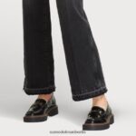 Sam Edelman Laurs Loafer mit Stollensohle Frauen schwarze glänzende Box Schuhwerk 2P8JNV428 - Image 8
