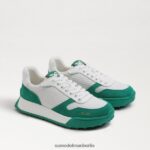 Sam Edelman Layla-Sneaker Frauen Grün Weiß Schuhwerk 2P8JNV267
