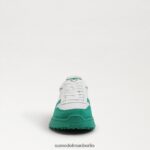 Sam Edelman Layla-Sneaker Frauen Grün Weiß Schuhwerk 2P8JNV267 - Image 3