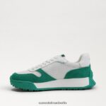 Sam Edelman Layla-Sneaker Frauen Grün Weiß Schuhwerk 2P8JNV267 - Image 4