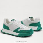 Sam Edelman Layla-Sneaker Frauen Grün Weiß Schuhwerk 2P8JNV267 - Image 7