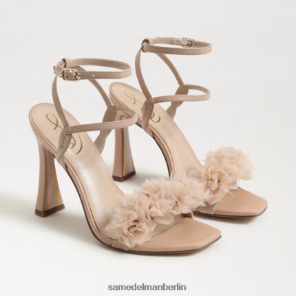 Sam Edelman Leilani Riemchenabsatz Frauen Macadamia Schuhwerk 2P8JNV952