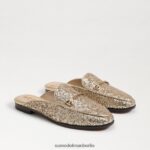 Sam Edelman Linnie Bit Mule Frauen Bernstein Gold Schuhwerk 2P8JNV82