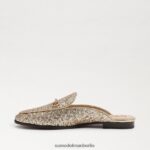 Sam Edelman Linnie Bit Mule Frauen Bernstein Gold Schuhwerk 2P8JNV82 - Image 4