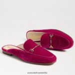Sam Edelman Linnie Bit Mule Frauen Himbeersamt Schuhwerk 2P8JNV74 - Image 7