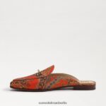 Sam Edelman Linnie Bit Mule Frauen Orangenmohn Schuhwerk 2P8JNV77 - Image 4