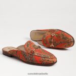 Sam Edelman Linnie Bit Mule Frauen Orangenmohn Schuhwerk 2P8JNV77 - Image 7