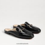 Sam Edelman Linnie Bit Mule Frauen schwarzes Lackleder Schuhwerk 2P8JNV84