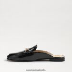 Sam Edelman Linnie Bit Mule Frauen schwarzes Lackleder Schuhwerk 2P8JNV84 - Image 4
