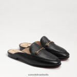 Sam Edelman Linnie Bit Mule Frauen schwarzes Leder Schuhwerk 2P8JNV79
