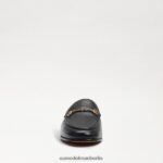 Sam Edelman Linnie Bit Mule Frauen schwarzes Leder Schuhwerk 2P8JNV79 - Image 3