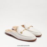 Sam Edelman Linnie Bit Mule Frauen strahlend weißes Leder Schuhwerk 2P8JNV80