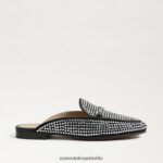 Sam Edelman Linnie Glitz Bit Loafer-Mule Frauen schwarzes Wildleder Schuhwerk 2P8JNV780 - Image 2