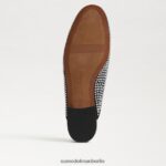 Sam Edelman Linnie Glitz Bit Loafer-Mule Frauen schwarzes Wildleder Schuhwerk 2P8JNV780 - Image 6