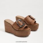 Sam Edelman Livi Espadrille-Keilsandale Frauen Cuoio-Webart Schuhwerk 2P8JNV340